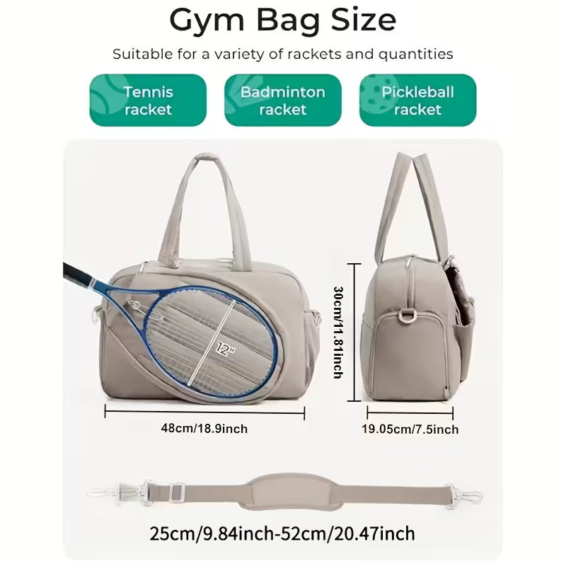 Uniseks Tennise, Sulgpalli ja Pickleballi Kott