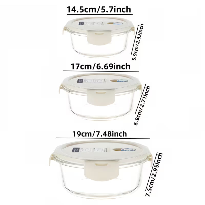 Klaasist toidukarpide komplekt