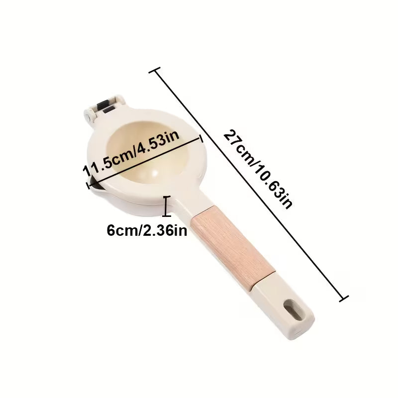 Alumiiniumist käsitsi tsitrusepress, sidruni- ja apelsinipress