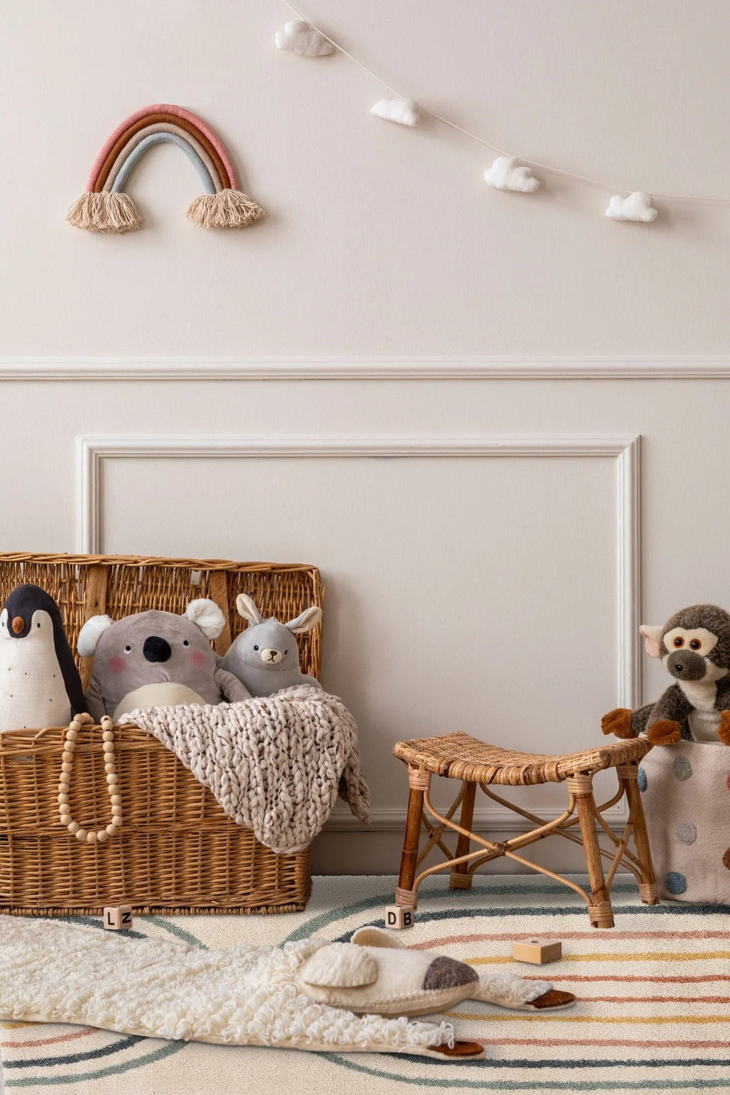 Thick and comfortable children's rug Harmoni