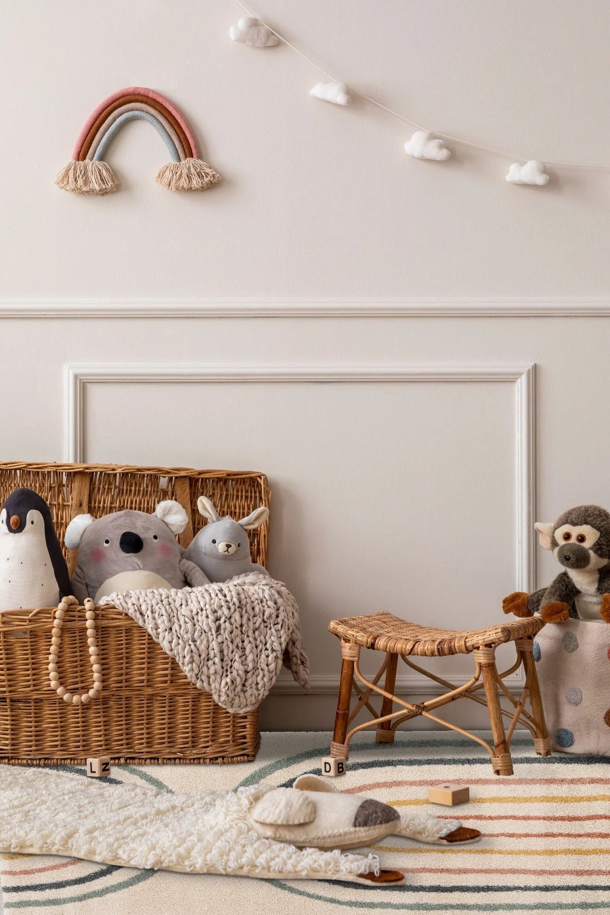 Thick and comfortable children's rug Harmoni